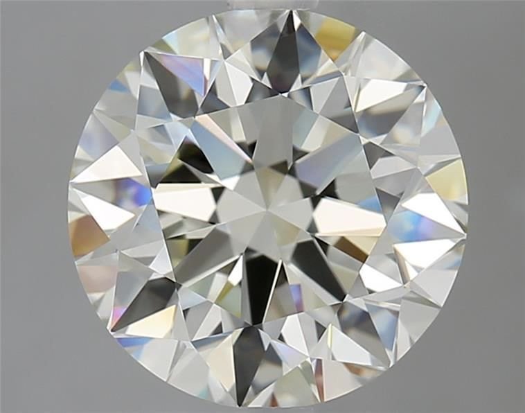 3.71ct K VVS1 Rare Carat Ideal Cut Round Diamond