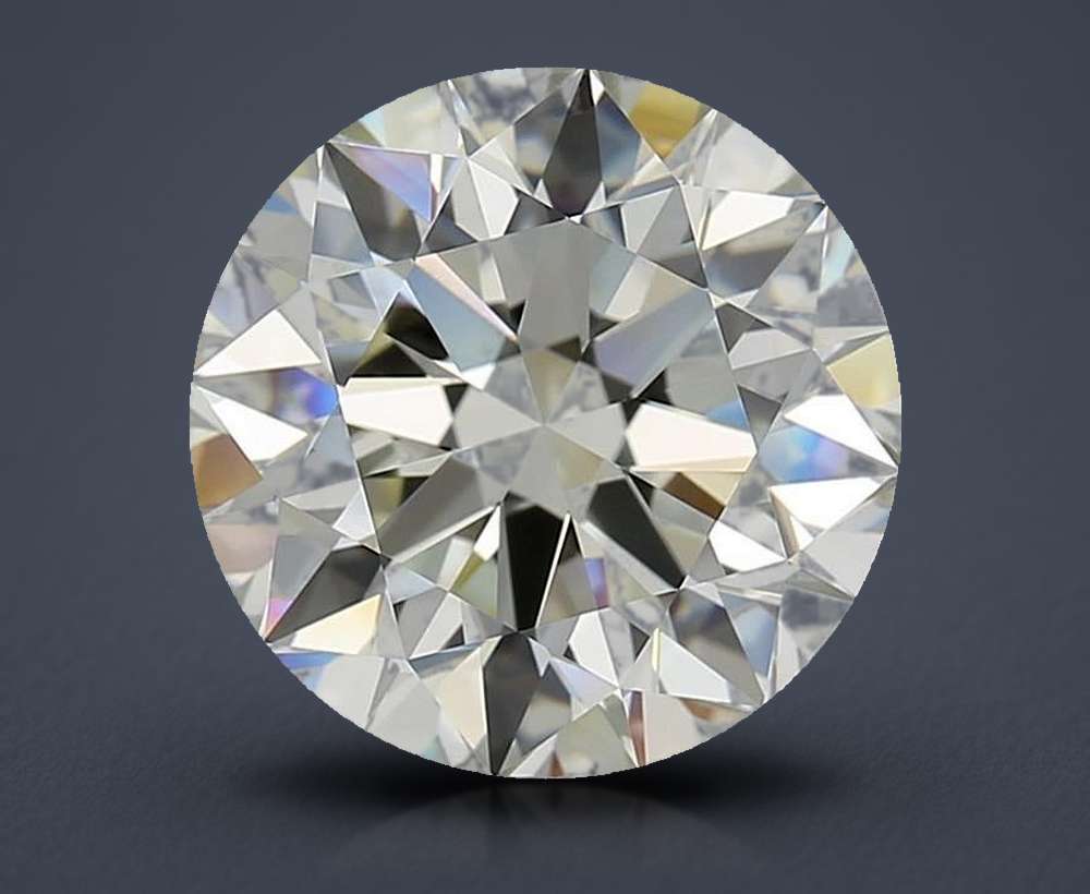 3.71 Carat Round Natural Diamond