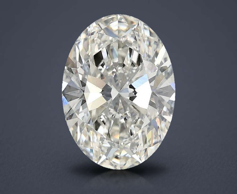 4.10 Carat Oval Lab Diamond