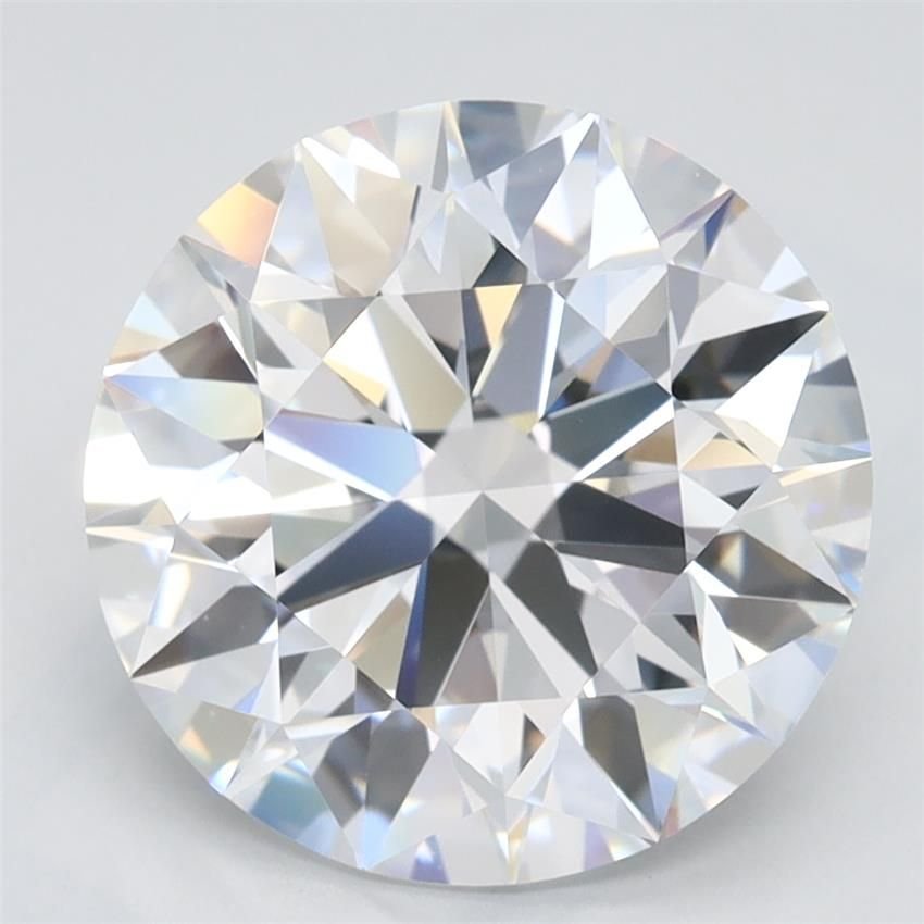 3.46ct D FL Rare Carat Ideal Cut Round Lab Grown Diamond
