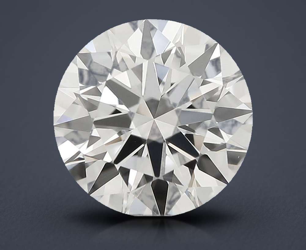 0.74 Carat Round Lab Diamond