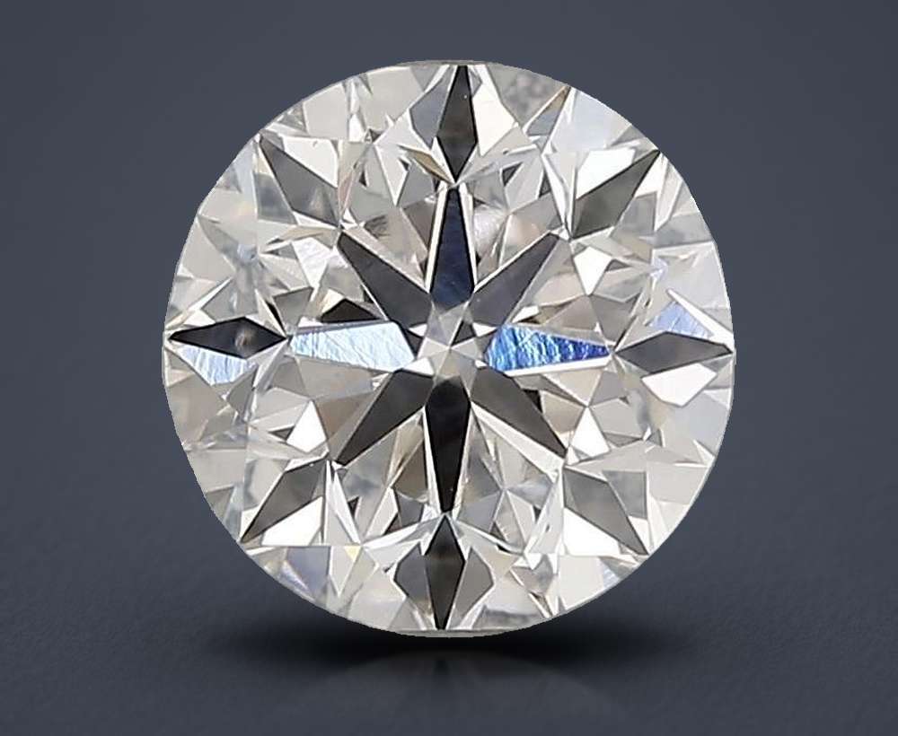 0.70 Carat Round Natural Diamond