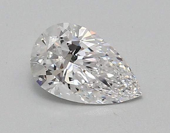 0.74ct D VVS2 Rare Carat Ideal Cut Pear Lab Grown Diamond