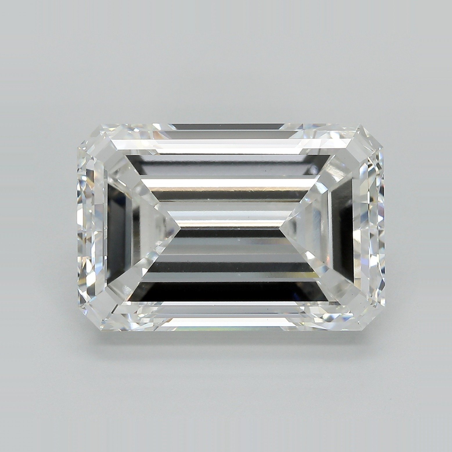 15.09ct F VS1 Very Good Cut Emerald Lab Grown Diamond