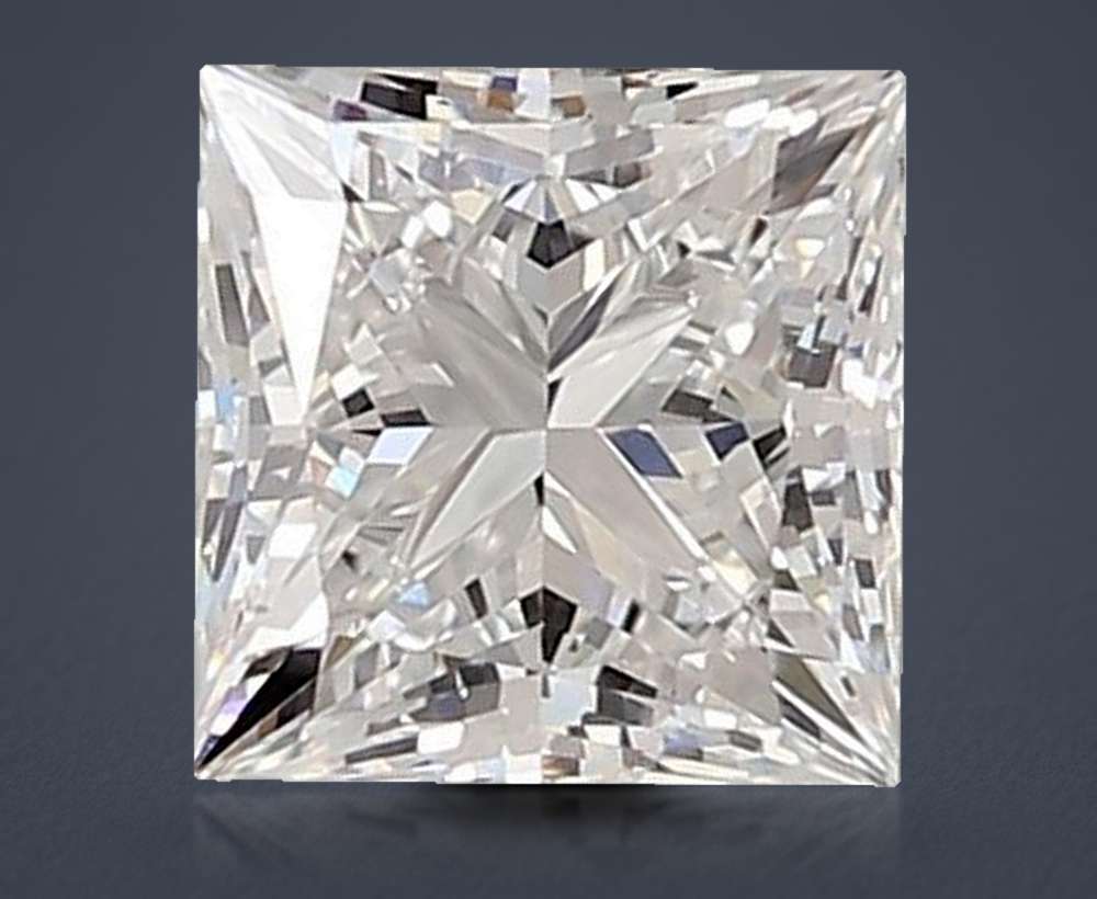 1.51 Carat Princess Lab Diamond