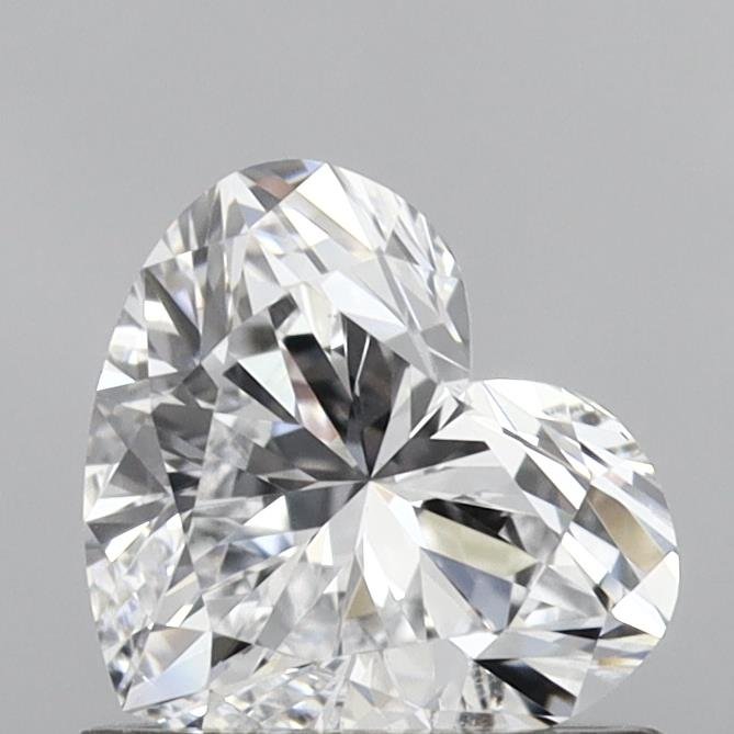 0.84ct D VS1 Rare Carat Ideal Cut Heart Lab Grown Diamond