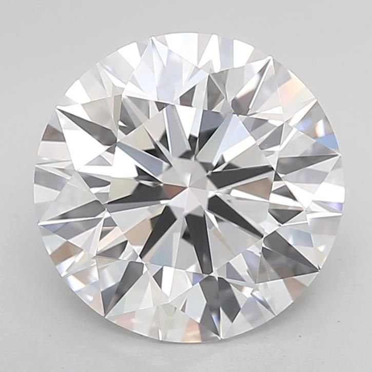 3.89ct D IF Rare Carat Ideal Cut Round Lab Grown Diamond