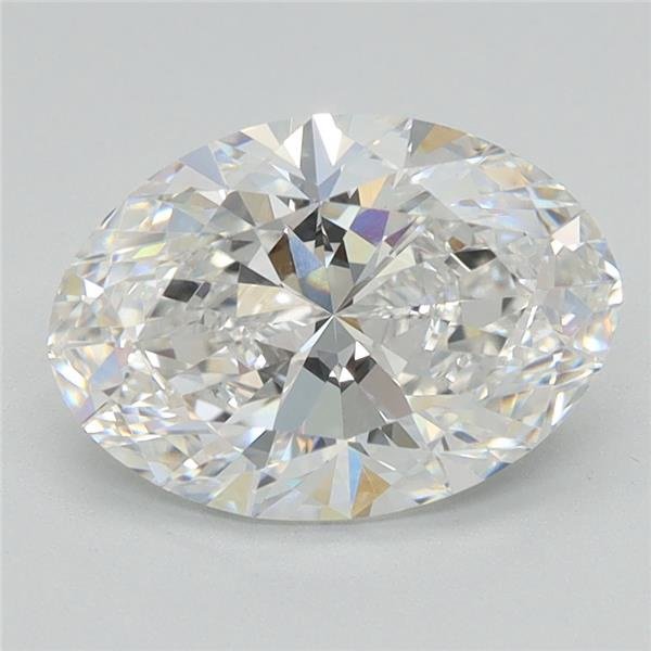 1.01ct D VVS2 Very Good Cut Oval Lab Grown Diamond