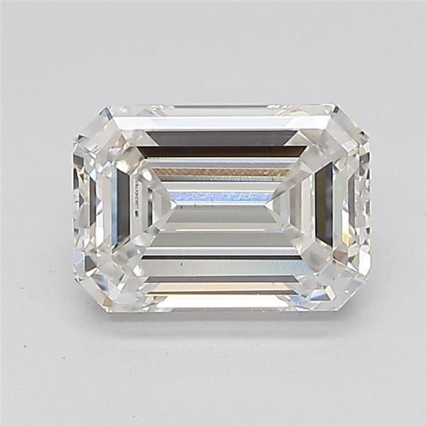 1.62ct F VS1 Excellent Cut Emerald Lab Grown Diamond