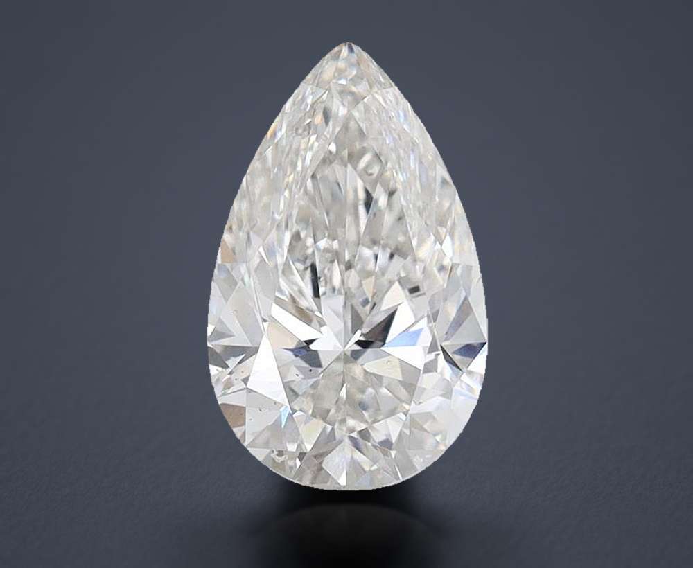 2.04 Carat Pear Lab Diamond