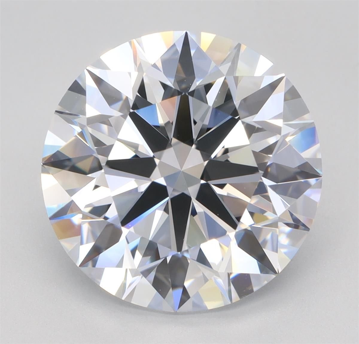 5.61ct F VVS2 Rare Carat Ideal Cut Round Lab Grown Diamond