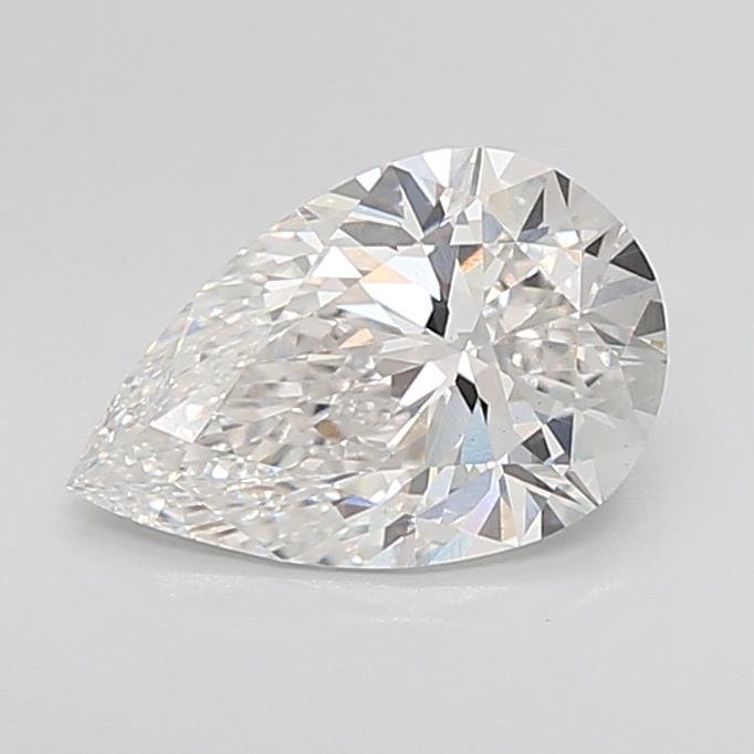 2.50ct F VS1 Rare Carat Ideal Cut Pear Lab Grown Diamond