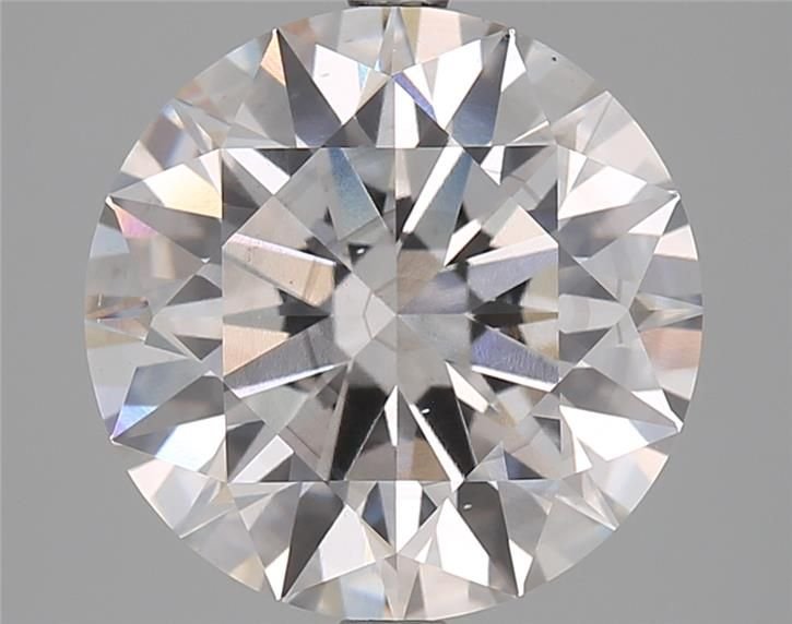 5.07ct H SI1 Rare Carat Ideal Cut Round Lab Grown Diamond