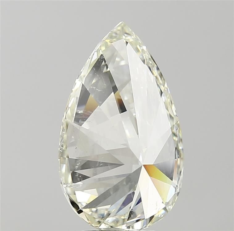 5.01ct I SI1 Rare Carat Ideal Cut Pear Diamond