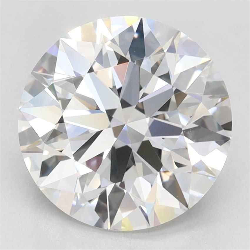 2.60ct F VVS1 Rare Carat Ideal Cut Round Lab Grown Diamond