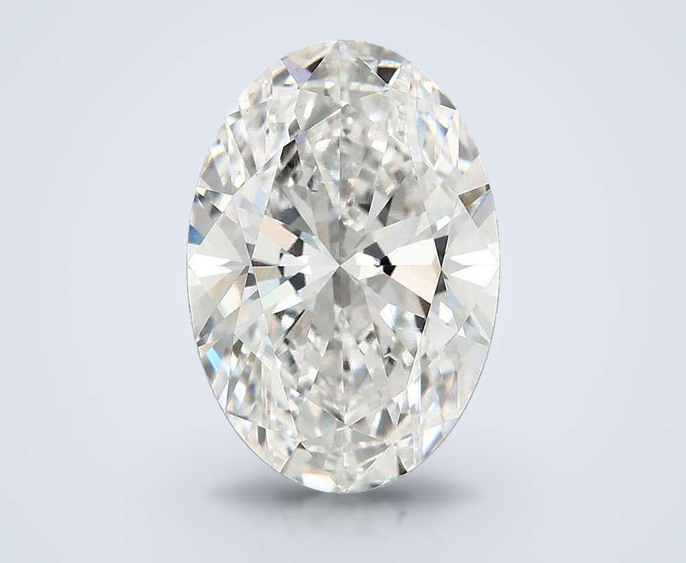 4.41 Carat Oval Lab Diamond