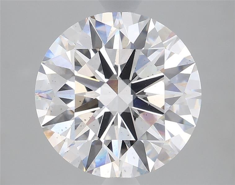 2.57ct F SI1 Rare Carat Ideal Cut Round Lab Grown Diamond