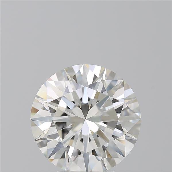 5.01ct H IF Rare Carat Ideal Cut Round Diamond