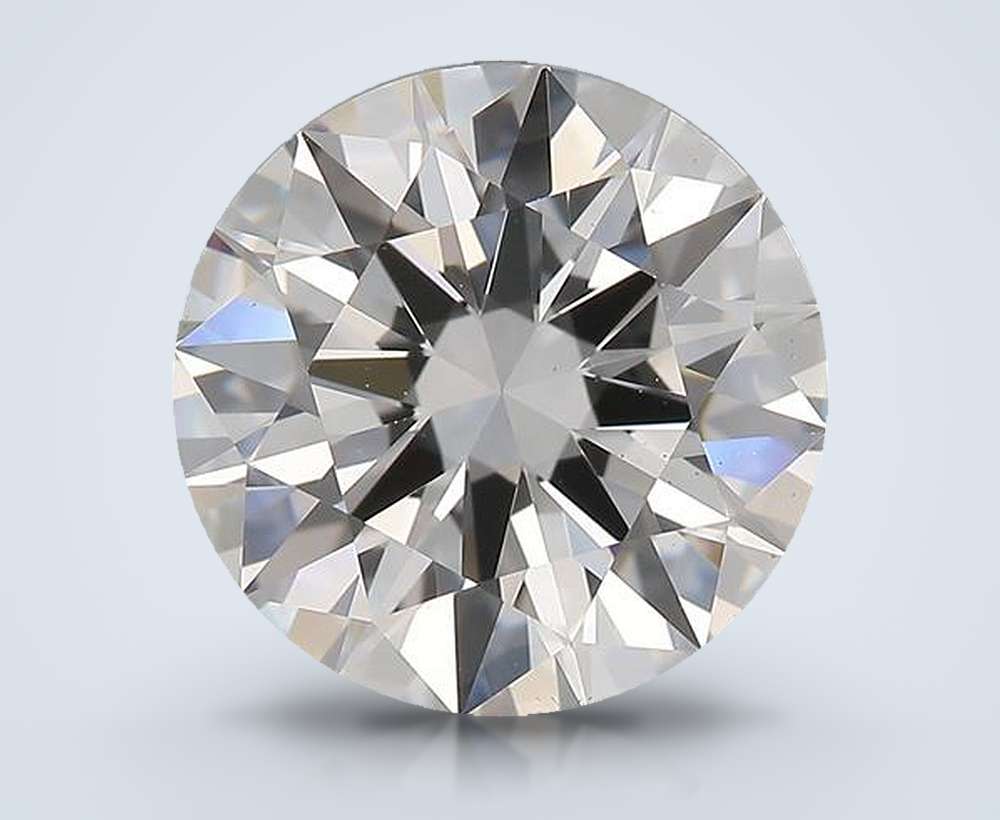 4.19 Carat Round Natural Diamond