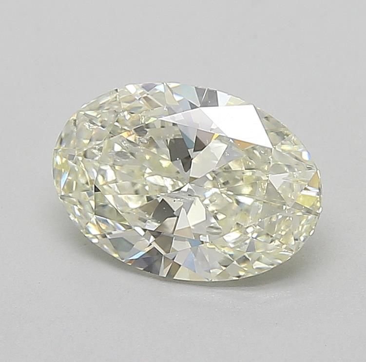 1.70ct J SI2 Rare Carat Ideal Cut Oval Diamond
