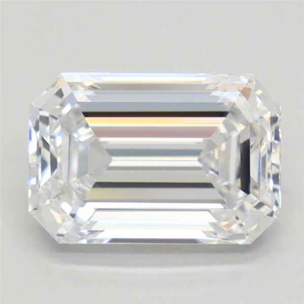 1.07ct D VVS1 Rare Carat Ideal Cut Emerald Lab Grown Diamond