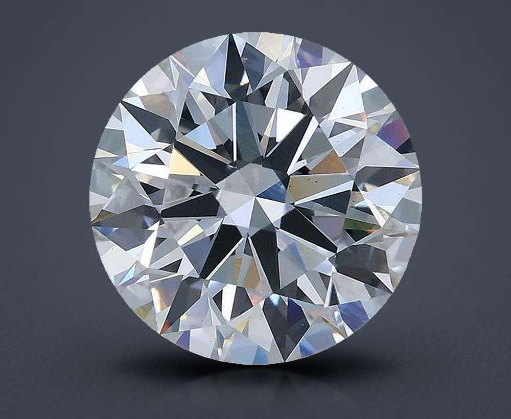 3.37 Carat Round Lab Diamond