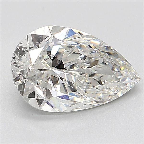 2.01ct H SI1 Very Good Cut Pear Diamond