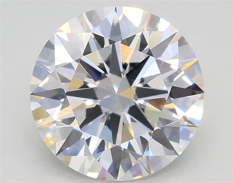 2.02ct E VS2 Rare Carat Ideal Cut Round Lab Grown Diamond