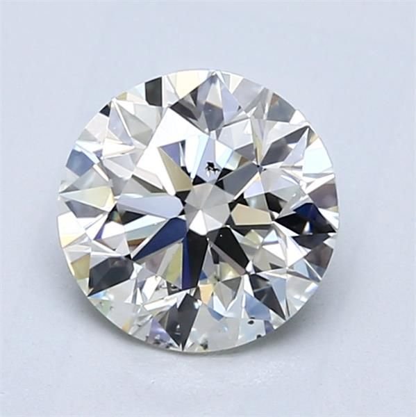 1.53ct J SI1 Rare Carat Ideal Cut Round Diamond