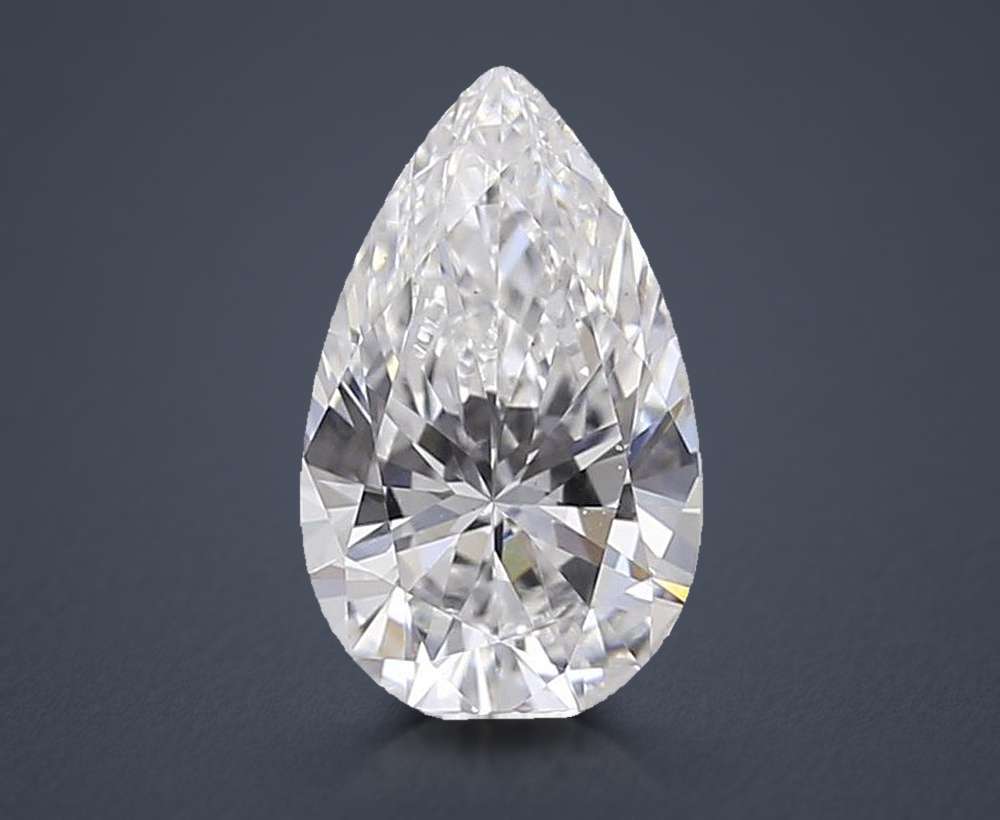 0.77 Carat Pear Lab Diamond