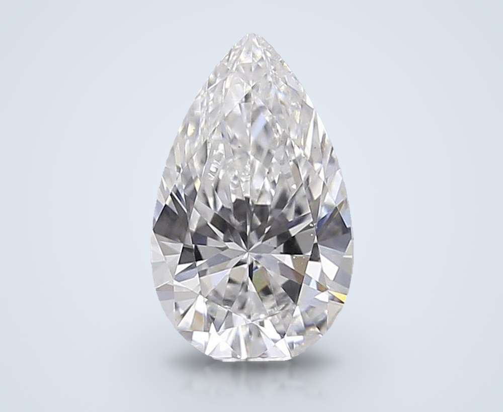0.77 Carat Pear Lab Diamond