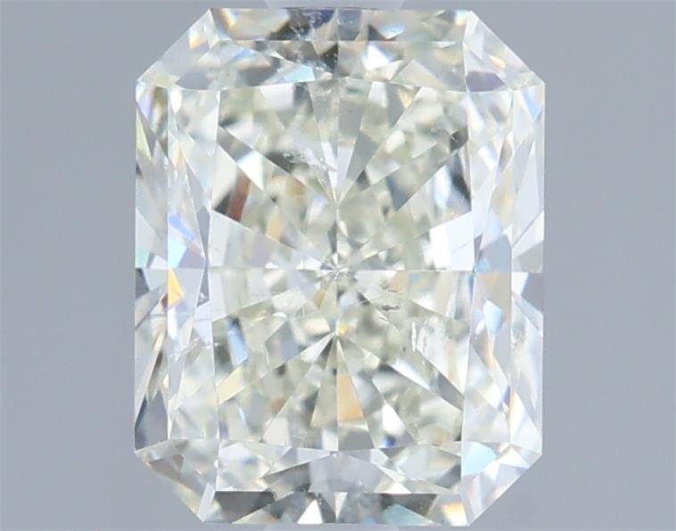 2.00ct K SI2 Rare Carat Ideal Cut Radiant Diamond