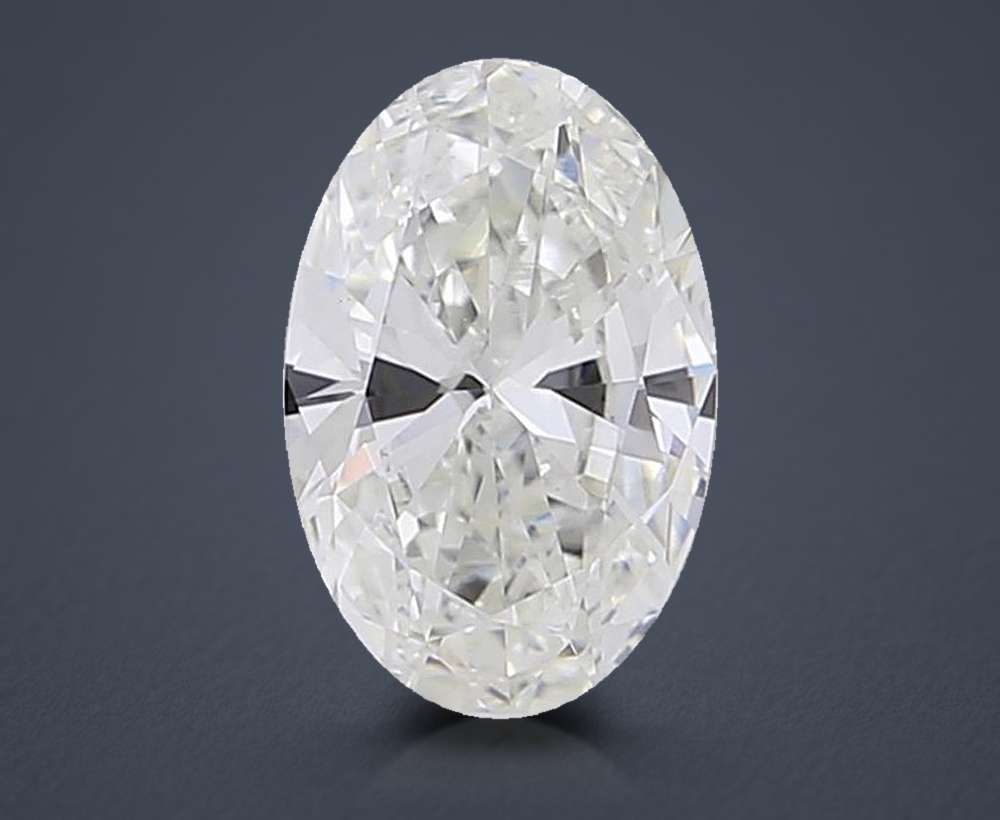 0.57 Carat Oval Lab Diamond
