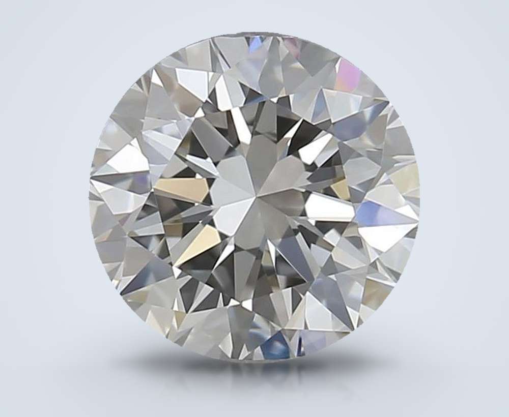 0.90 Carat Round Natural Diamond