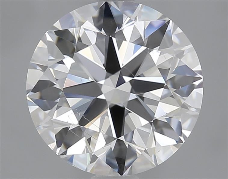 2.21ct D SI1 Rare Carat Ideal Cut Round Lab Grown Diamond