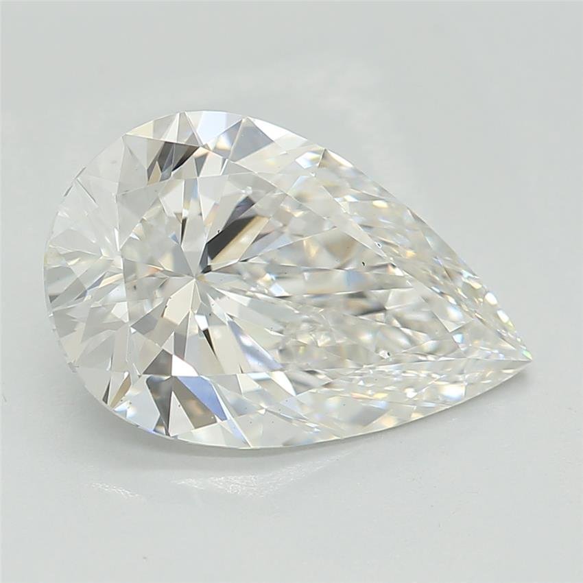 1.58ct E VS1 Rare Carat Ideal Cut Pear Lab Grown Diamond