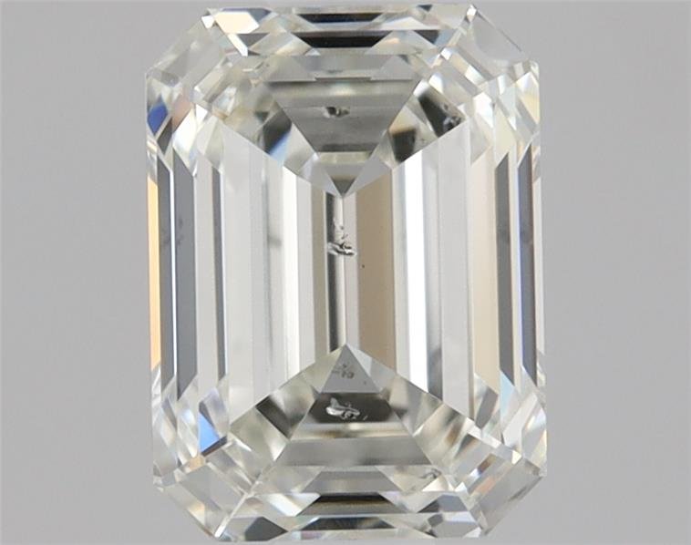 1.02ct J SI2 Rare Carat Ideal Cut Emerald Diamond