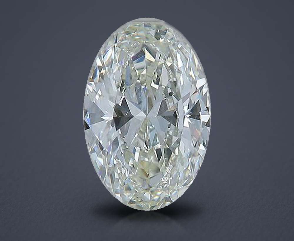 1.37 Carat Oval Natural Diamond