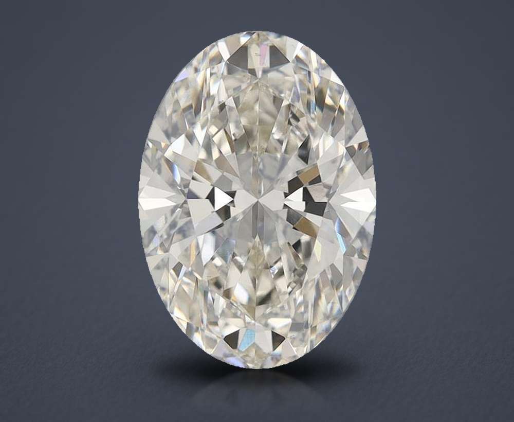 3.70 Carat Oval Lab Diamond