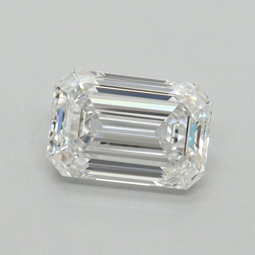 1.08ct D VS1 Rare Carat Ideal Cut Emerald Lab Grown Diamond