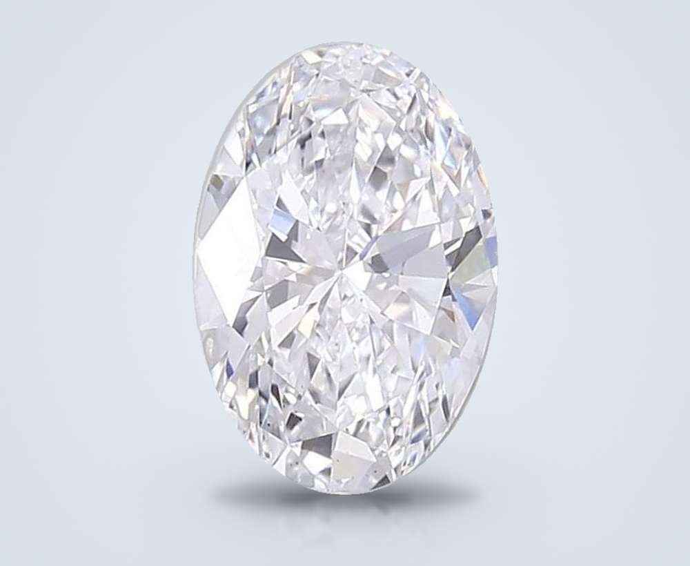 4.58 Carat Oval Lab Diamond