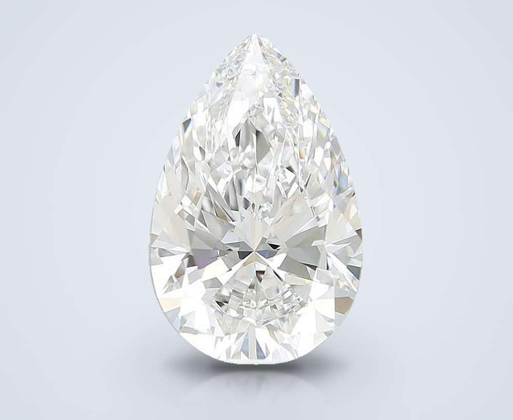 6.22 Carat Pear Lab Diamond