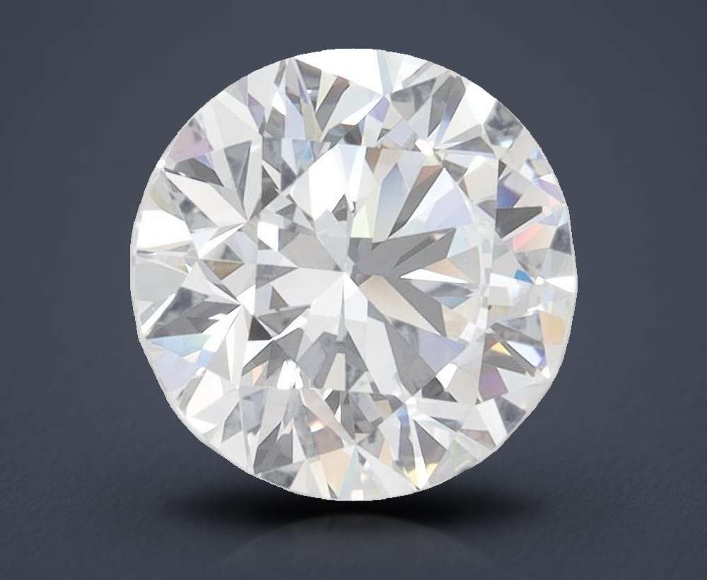 2.74 Carat Round Lab Diamond