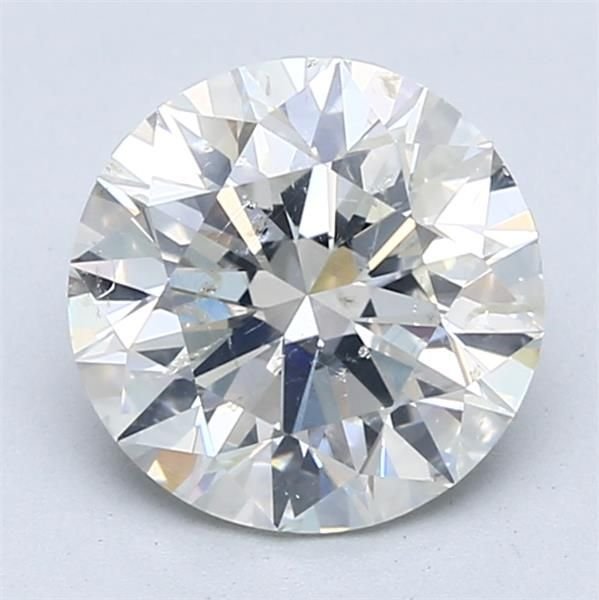 2.50ct J SI2 Rare Carat Ideal Cut Round Diamond