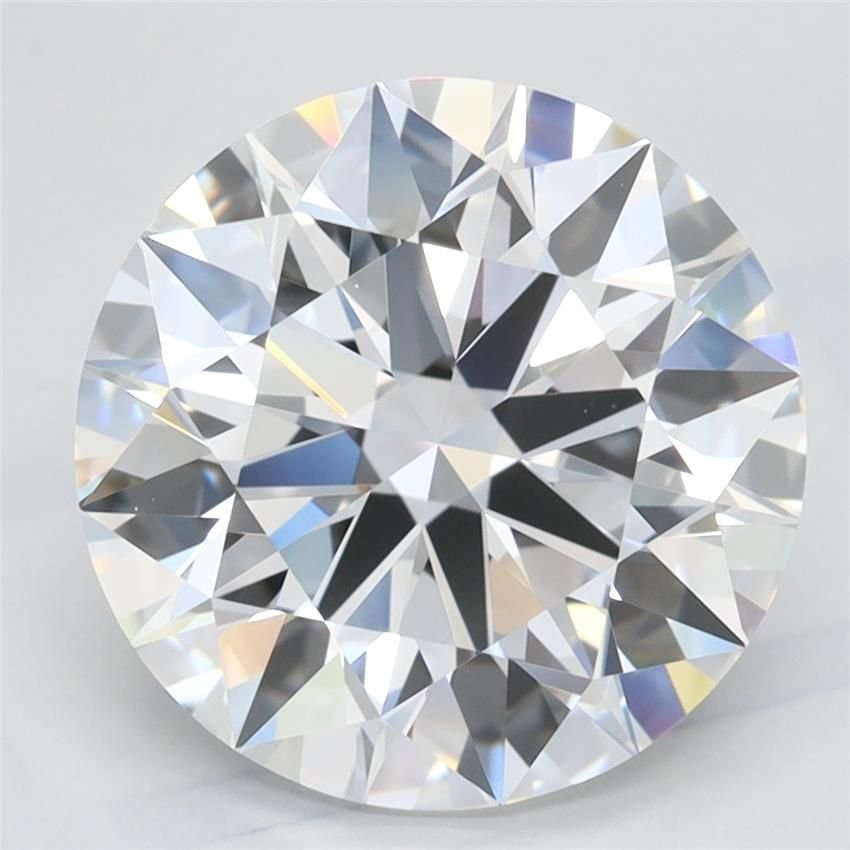 3.73ct D VVS1 Rare Carat Ideal Cut Round Lab Grown Diamond