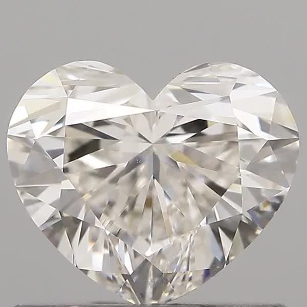 0.77ct H VVS1 Rare Carat Ideal Cut Heart Diamond