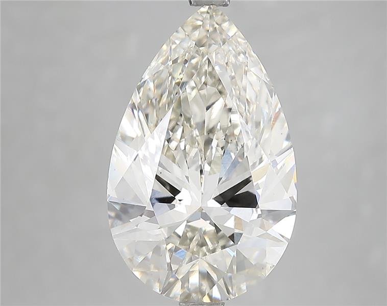 5.01ct J VS1 Rare Carat Ideal Cut Pear Lab Grown Diamond