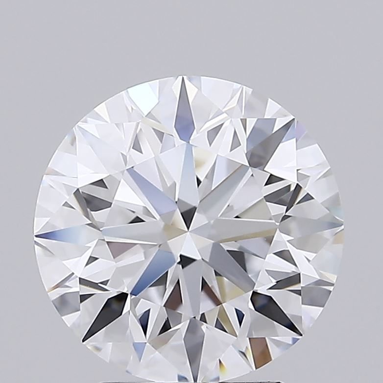 3.01ct E IF Excellent Cut Round Lab Grown Diamond