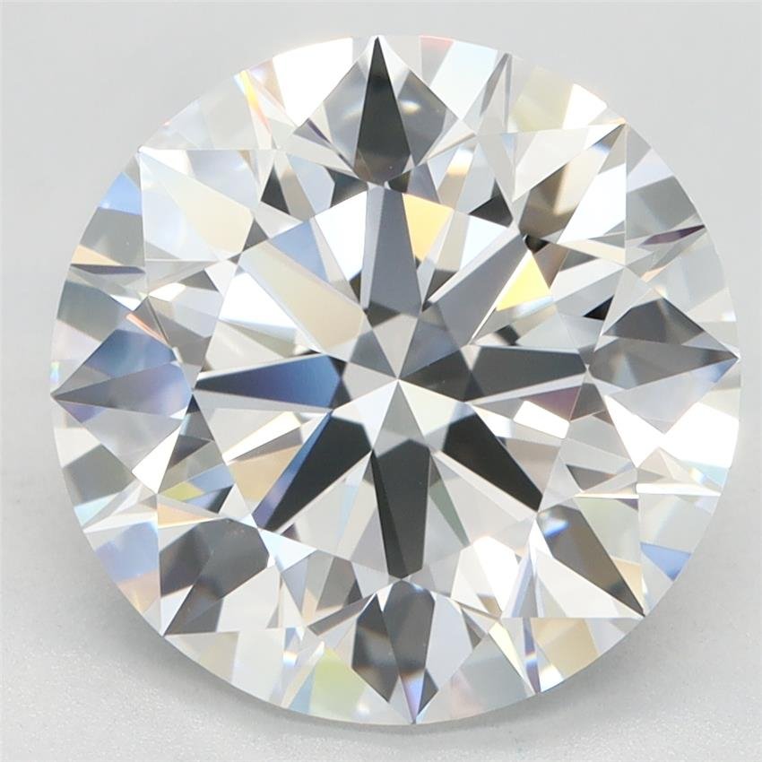 4.33ct D VVS1 Rare Carat Ideal Cut Round Lab Grown Diamond