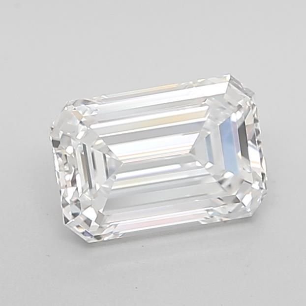 1.06ct D VVS1 Rare Carat Ideal Cut Emerald Lab Grown Diamond